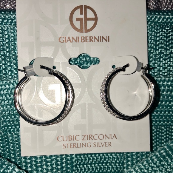 NWT Triple Hoop Earrings - Picture 2 of 7